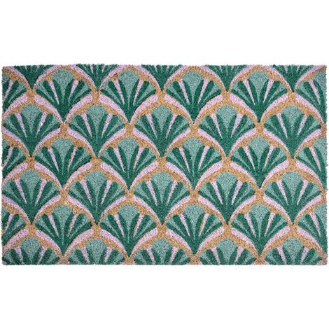 Fußmatte TATALIK Grün 50 x 80 cm Kokosfasern