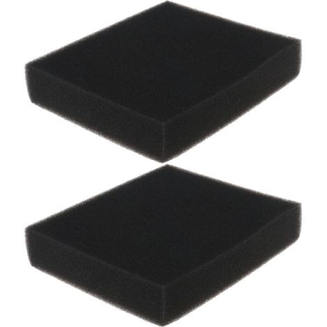Lot de 2pcs Filtres à Air en Éponge Compatible avec RV40 RV150 SV40 SV150 V35 118550011/0 1111-9152-01 Filtre à Air en Mousse 13x11x2.3cm (1/5)