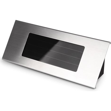 Solar House Number Plaque Light LED Address Sign Door Number Plate 0-9 and A-G Letter Tags Wireless Plaque Lamp for Outdoor Gate Fence Wall Yard Street Park (1/5)