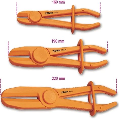 beta 1481pl pince d'occlusion pour tuyaux et manchons - 25/45