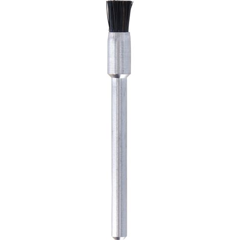 Brosse à poils Dremel 405 - accessoire pour outil multifonction avec trois brosses à poils Ø3,2 mm pour nettoyer et polir les surfaces planes telles que l'argent, l'or, le laiton, l'acier et bien plus