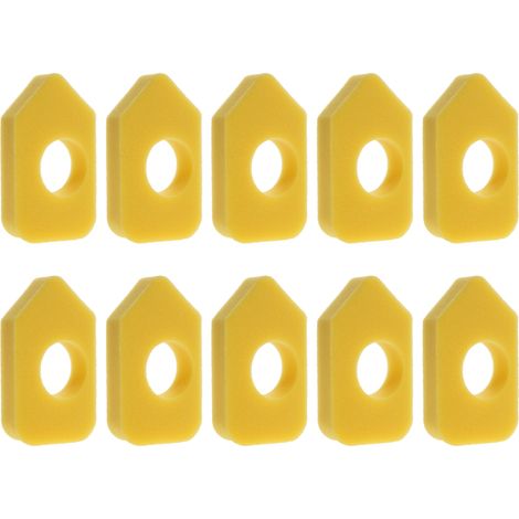 Filtre à air en mousse pour tondeuse à gazon, pack de 10 pièces, référence ET25681-10, remplacement et installation faciles (1/2)