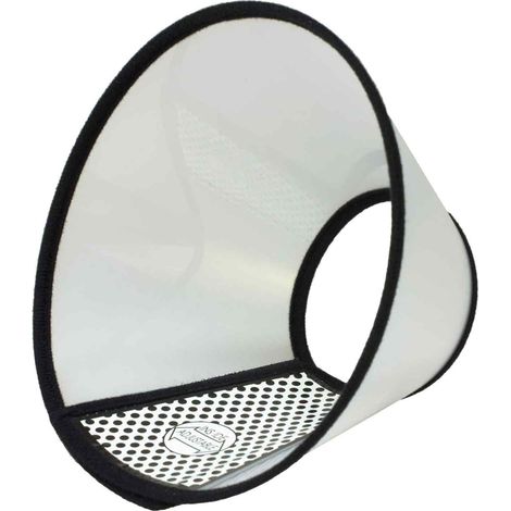 Collier Conique Pour Animaux - PP Renforcé - Ajustable - Pour Convalescence Postopératoire - Pour Chats Chiens Nains Lapins - 1 Pièce (1/5)