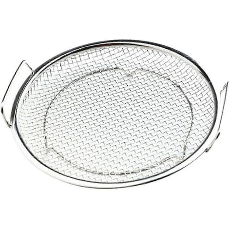 Panier vapeur avec filtre à huile, panier à friture réutilisable, grille de refroidissement pour spaghettis et chips-22cm with Handle (1/5)