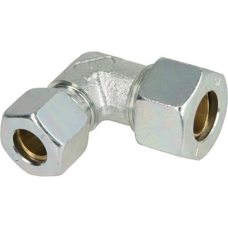 Raccord à visser coudé 15 x 12 mm réduction