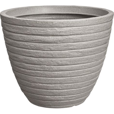 Florus Andes 40 - Gris - L 39 x B 38.9 x H 31 cm - intérieurextérieur - 100% recyclé