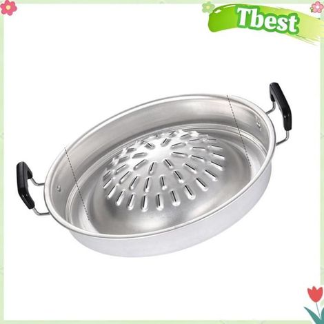 HURRISE BBQ Grill Pot Multifonctionnel en Aluminium pour Grillade et Fondue - Réglage de Chaleur - Cuisine Traditionnelle Thai LE (1/5)