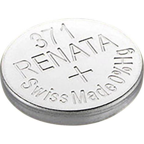 Pile bouton 371 oxyde d'argent Renata 35 mAh 1.55 V 1 pc(s) X92588 (1/5)