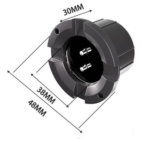 Détecteur de capteur d'alarme de Fuite d'eau, détecteur de capteur d'alarme d'alarme d'inondation Filaire isolé de Salle des Machines 12V+ siphon de sol de 10104,5 cm (1/5)