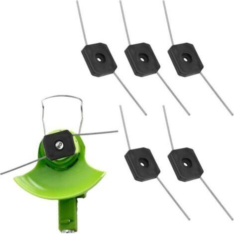 5 têtes de débroussailleuse de 150 mm, fil de coupe léger et portable, pièces de rechange pour outils de jardin, accessoires pour débroussailleuse (1/4)