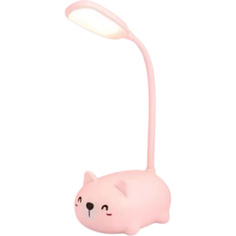 Lampe de bureau en silicone pour fille et garçon, idéale pour lire et manger (1/5)