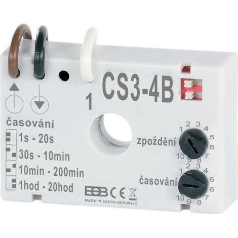 Relais temporisé EOB pour ventilateurs CS3-4B
