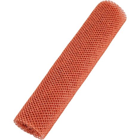 Gant de gommage en nylon texturé, éponge de bain en filet pour éliminer les peaux mortes et utiliser au sauna, 30 x 80 cm, séchage rapide, couleur café (1/4)