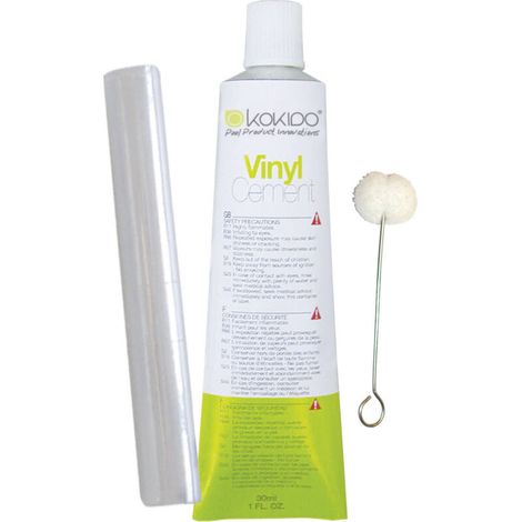 Kit de Réparation pour Piscine à Liner Kokido Patch et Colle 30 ml (1/4)