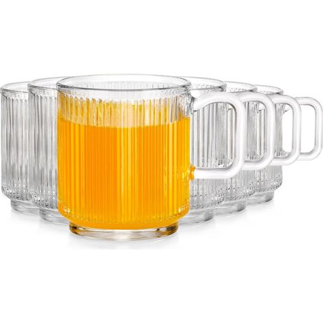 6er-Set Gläser, 350 ml Fassungsvermögen