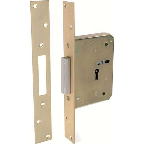 Cerradura Orengo R.1002-60 Solo Llave   - Cerraduras Embutidas Gorjas: Solo Llave - ORENGO 1002