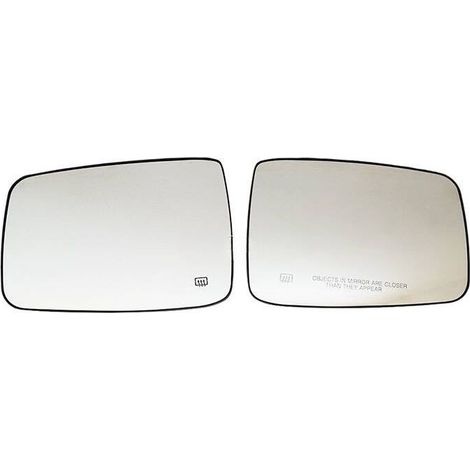 Compatible con Dodge Ram modelo 09-18: lente de espejo retrovisor, lente de espejo reflectante, cristal calefactable, lente de espejo lateral. (1/5)