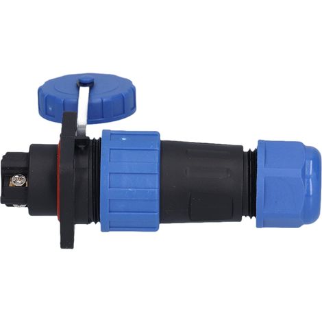 IP68 wasserdichter Industriestecker mit 4-poligem Vierkant-Schraubstecker, 250-V-Flugzeugadapter (1/5)