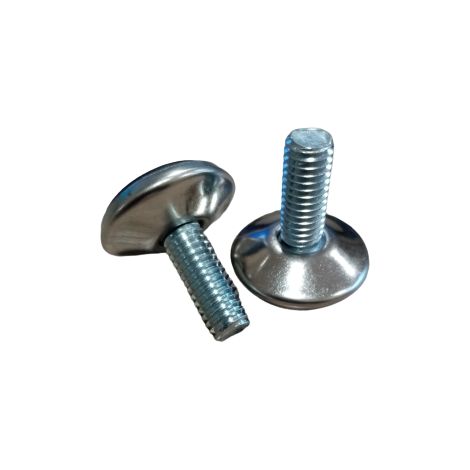 Pie para mueble M10Ø25/20 cromado, 20 unidades (1/4)
