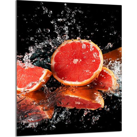 Glasschneidebrett 40x52 Grapefruit (1/5)