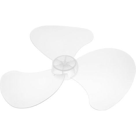 Accessoires pour Pales de Ventilateur Pales de Ventilateur Électrique 14/16 Pouces Plastique Blanc Légers Faciles à Installer Nettoyer Ambiance Estivale (1/5)
