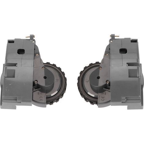 Paire de modules de roues motrices droite et gauche pour aspirateurs Roomba séries 500, 600, 700, 800, 900, 880, 870, 871, 885, 860, 861 et 875 (gris) (1/5)