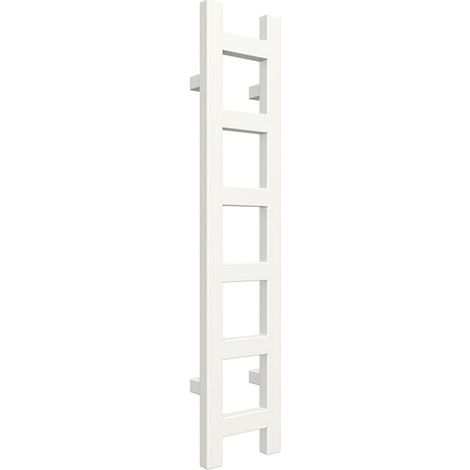 Scaldasalviette ad acqua calda bianco 1600mm di altezza e 200mm di larghezza - 325 Watt - EAS1600/200SXB