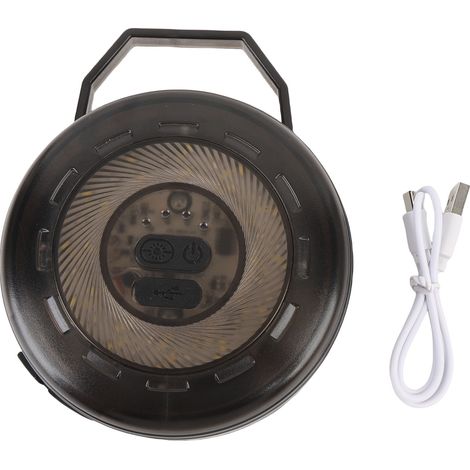 Guirlande lumineuse LED rechargeable IPX4 étanche, rangement rapide, idéale pour le camping, le jardin et la randonnée (10 m). (1/5)