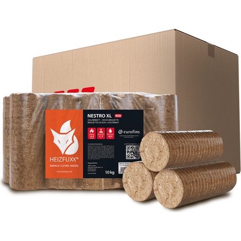 Heizfuxx Nestro XL Red 10kg x 2 Gebinde 20kg