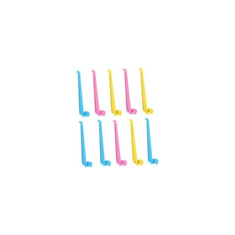 10 articles de fournitures scolaires en plastique motifs (1/5)