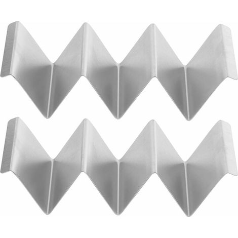 2Pcs en Acier Inoxydable Crêpes Rack de Stockage Rack pour Restaurants Hôtels Cuisines