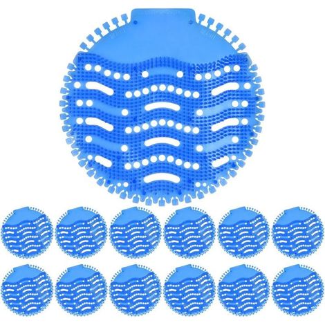 12PCS Écran D'Urinoir, Urinal Screen Desodorisant Urinoir avec Parfum, Ecrans Pour Urinoir Filtre à Urinoir, Tapis d'Urinoir Tamis à urinoir Tapis d'Urinoir pour Urinoir et Salle de Bain (1/5)