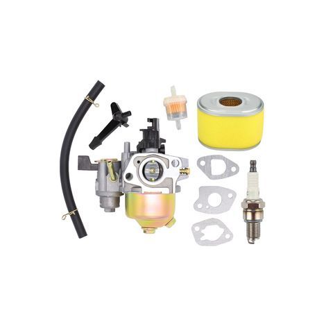 Set di 2 carburatori compatibili con generatori GX160 da 5,5 CV e GX200 da 6,5 CV – 16100-ZH8-W61, motori da 212 cc e 179 cc, pompa dell'acqua (1/5)