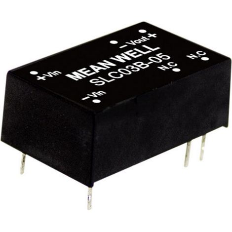 Mean Well SLC03A-12 DC/DC-Wandlermodul   250 mA 3 W Anzahl Ausgänge: 1 x Inhalt 1 St.