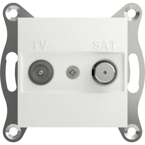 Schneider Electric Prise terminale TV-SAT Asfora blanc (RAL 9003) EPH3470121D 1 pc(s) R045172 (1/5)