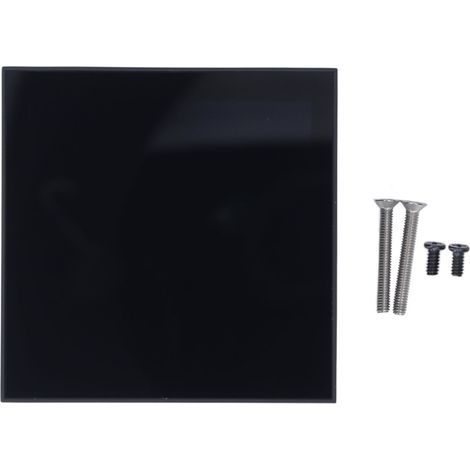 Panneau mural intelligent Tuya Zigbee 86mm Écran tactile ABS Scènes domotiques 100-240V Design épuré pour maison connectée (1/5)