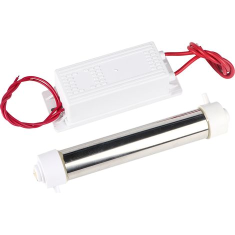 Professioneller 220V 3g weißer Ozongenerator mit Quarzrohr zur Wasser- und Luftreinigung – Sterilisator