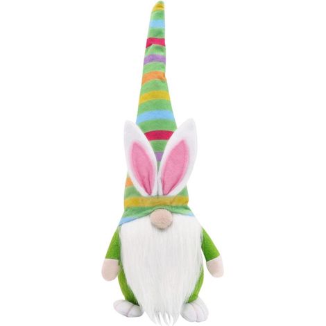 naine lapin sans visage de Pâques peluche décorative pour la (1/4)