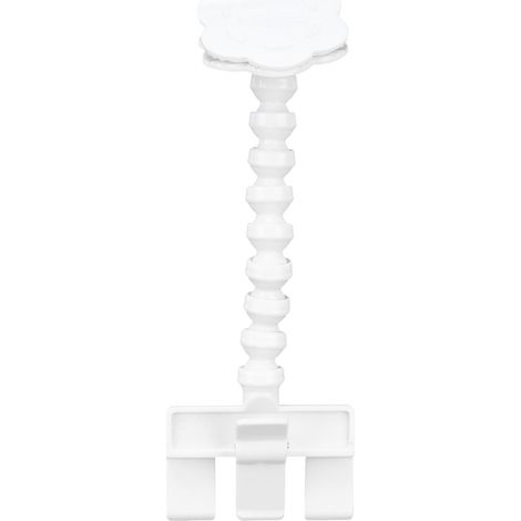 Support flexible pour selfie animal de compagnie, pince smartphone, clip blanc pour chat et chien, trépied auto-portrait