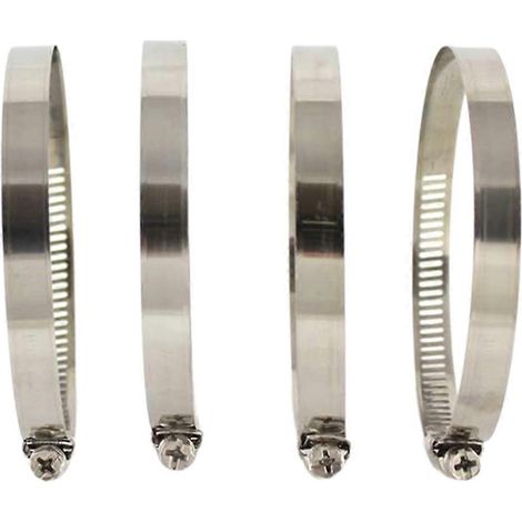 Collier de serrage à vis sans fin Power Seal, en acier inoxydable 304 de qualité supérieure. Compatible avec une large gamme de tailles réglables, inoxydable. Conçu pour une utilisation durable et fac (1/5)