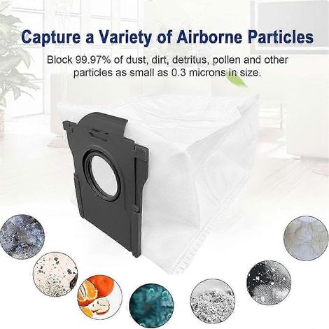 23 piezas para aspiradora robot Dreame Bot L10s Plus: cepillo lateral principal, paño de mopa, filtro HEPA (como se muestra en la imagen, SZRH AF).