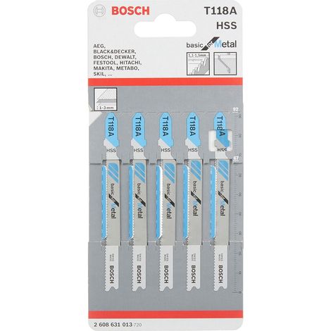 BOSCH - Set di lame per seghetti alternativi (1/5)