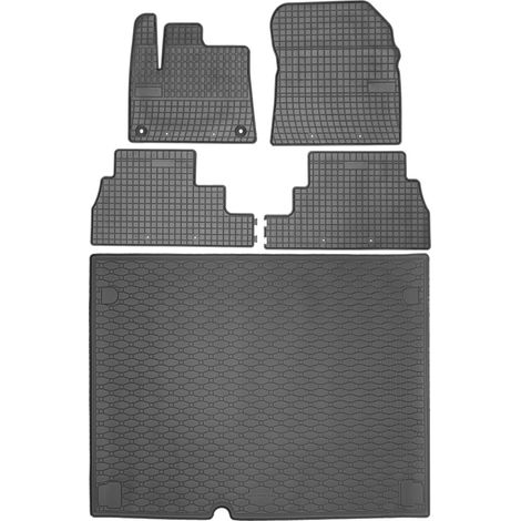 Peugeot Rifter VAN à partir de 06.2018 SET - tapis de voiture en caoutchouc + tapis de coffre