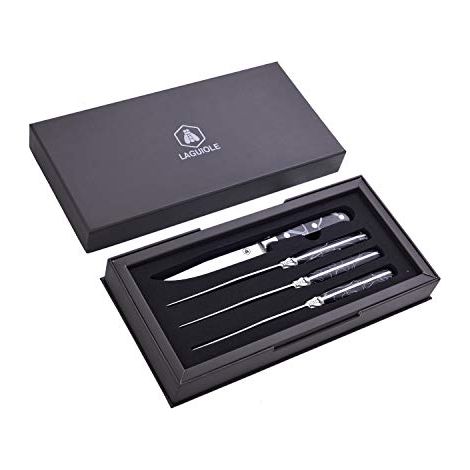 Collezione Laguiole Tradizione Set di 4 Coltelli Inox 11 cm (1/4)