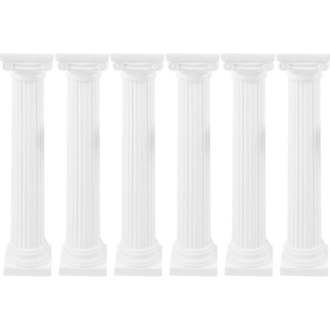 de 6 colonnes romaines en r sine pour la d coration de (1/5)