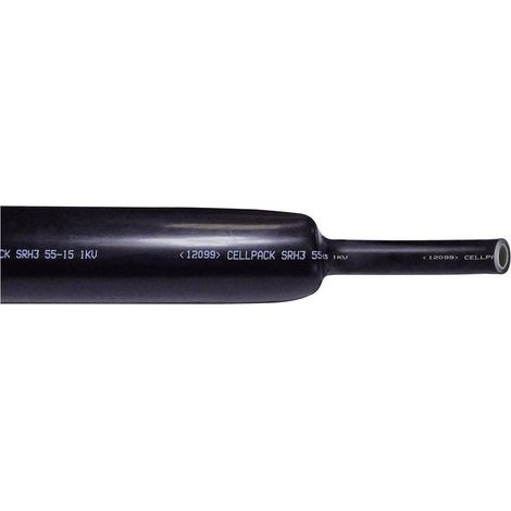 Cellpack CellPack 127421 funda termorretráctil negra 34 mm
