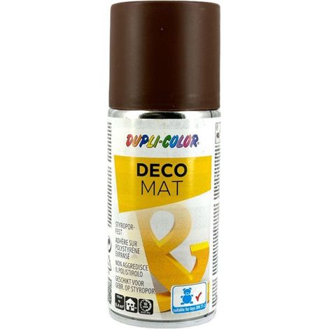 Peinture - Duplicolor - RAL 8011 - Brun Noisette - 150 ml - Finition Mat