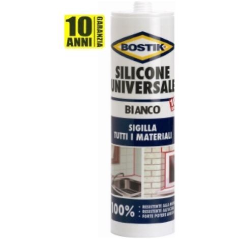 24 x BOSTIK SIL-UNIVERSALE 280 ML BIANCO CARTUCCIA