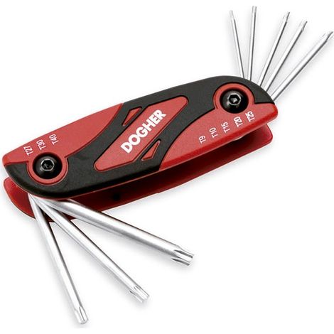 Couteau de poche Set 8 pièces T10-T40  DOGHER 606-018