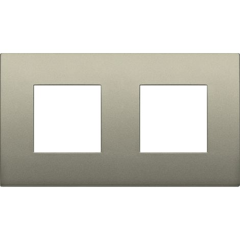 VIMAR - 19643.13 Placca 4M (2+2)int71 CL champagne matt